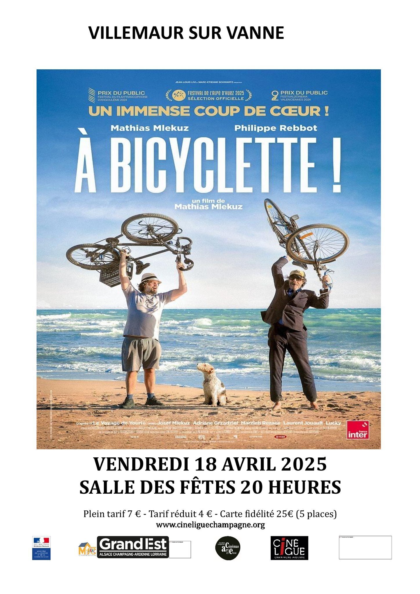 Cinéma : à Bicyclette ! - Villemaur-sur-Vanne